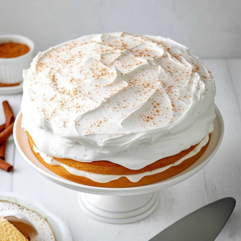 Eggnog Layer Cake