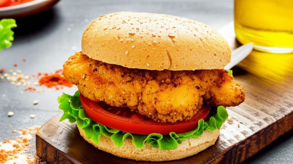 EZ Fried Chicken Sandwich