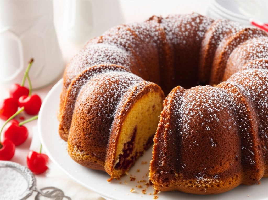 George Washington's Birthday Cherry Cake