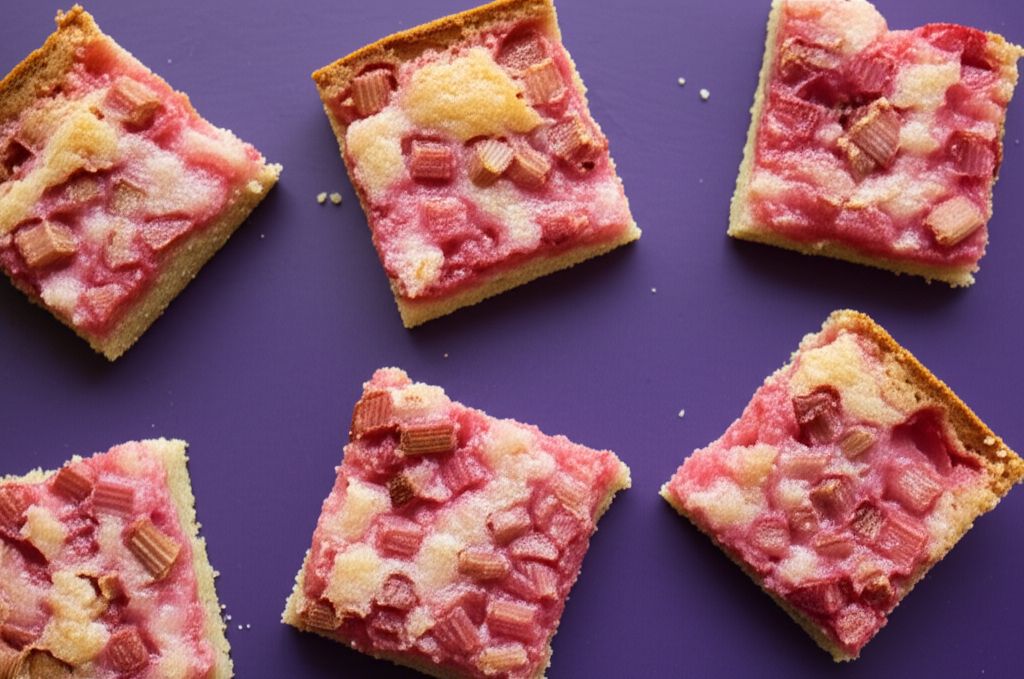 Gluten-Free Rhubarb Bars