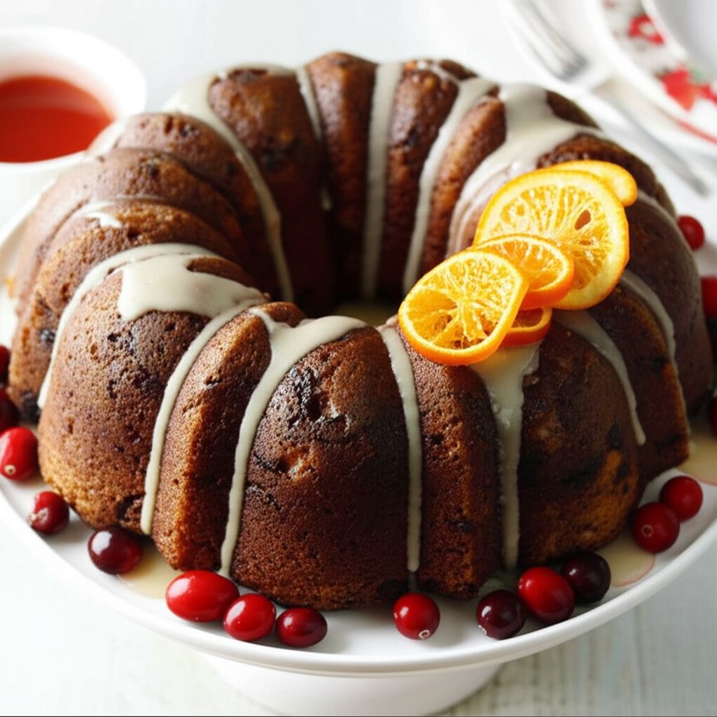 Grandma's Cranberry Orange Cake