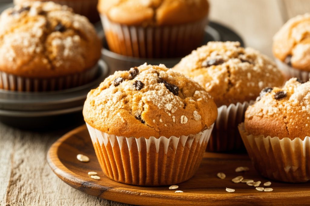 Hearty Whole Grain Muffins