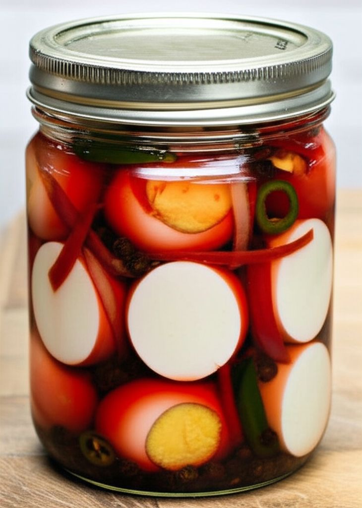 Lance's Balsamic Pickled Eggs