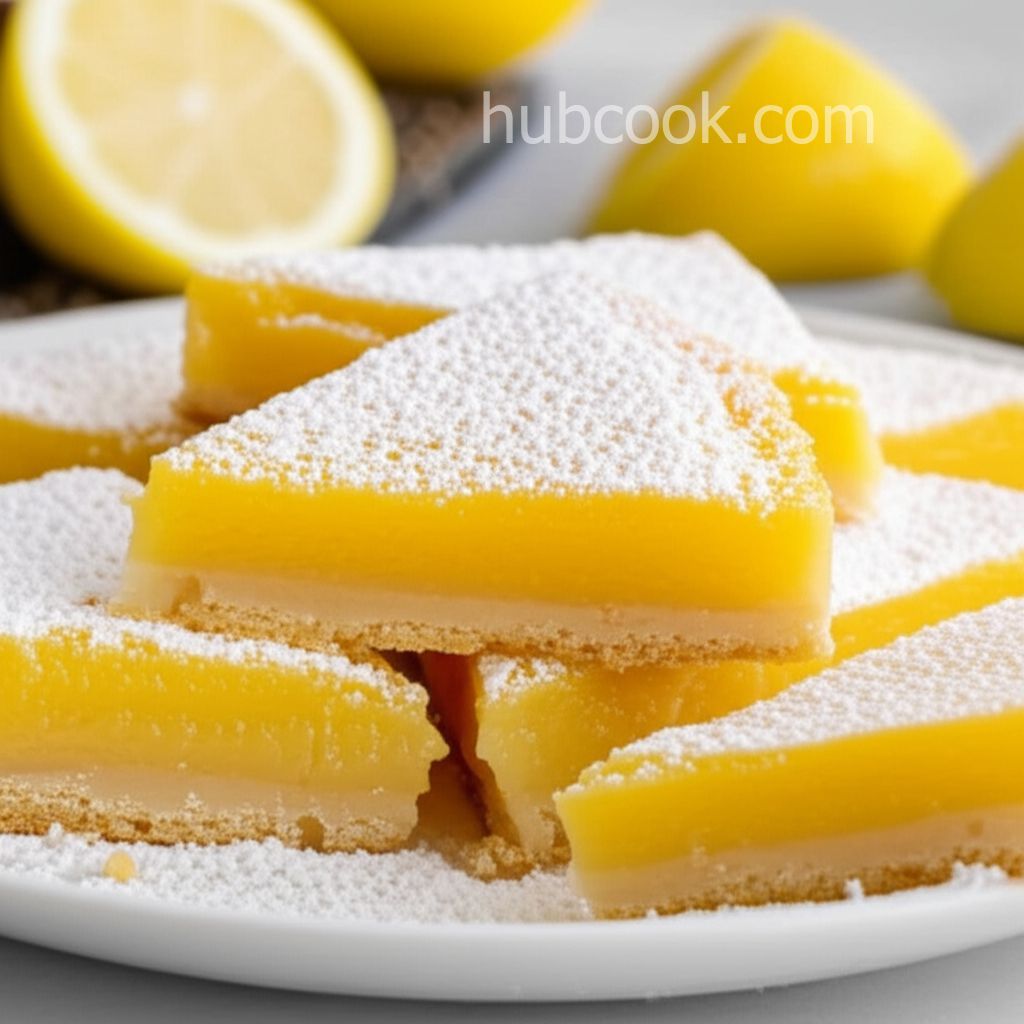 Luscious Lemon Triangles