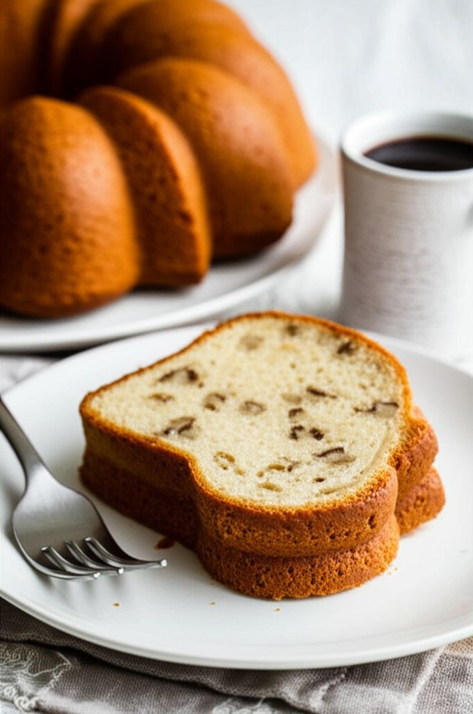 Maui Banana Cream Tube Cake