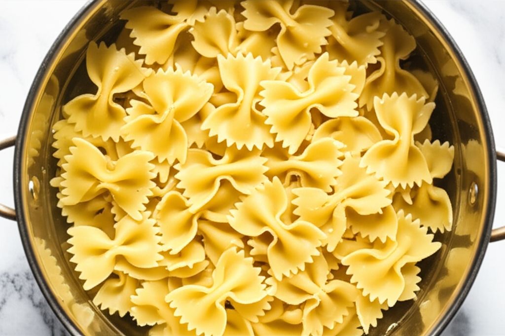 Mushroom Mint Pasta Salad