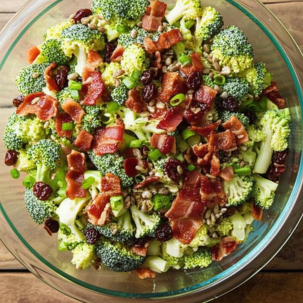 My Cousin Maxi's Broccoli Salad