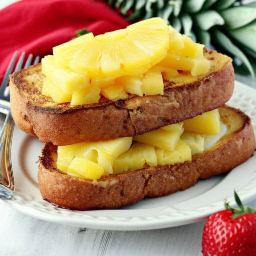 Pineapple-Stuffed French Toast