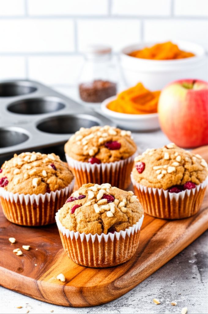 Pumpkin Apple Muffins
