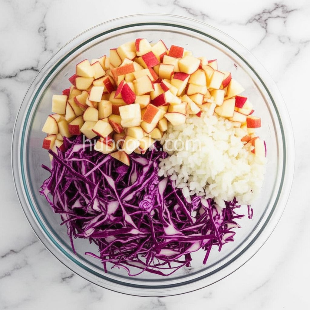 Purple Apple Slaw