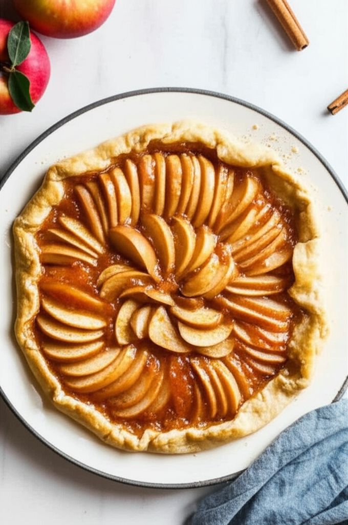 Rustic Autumn Fruit Tart