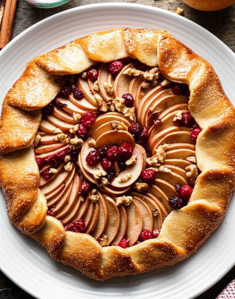 Rustic Fall Fruit Tart