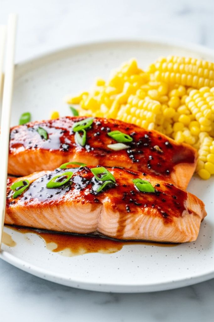 Salmon Yakitori
