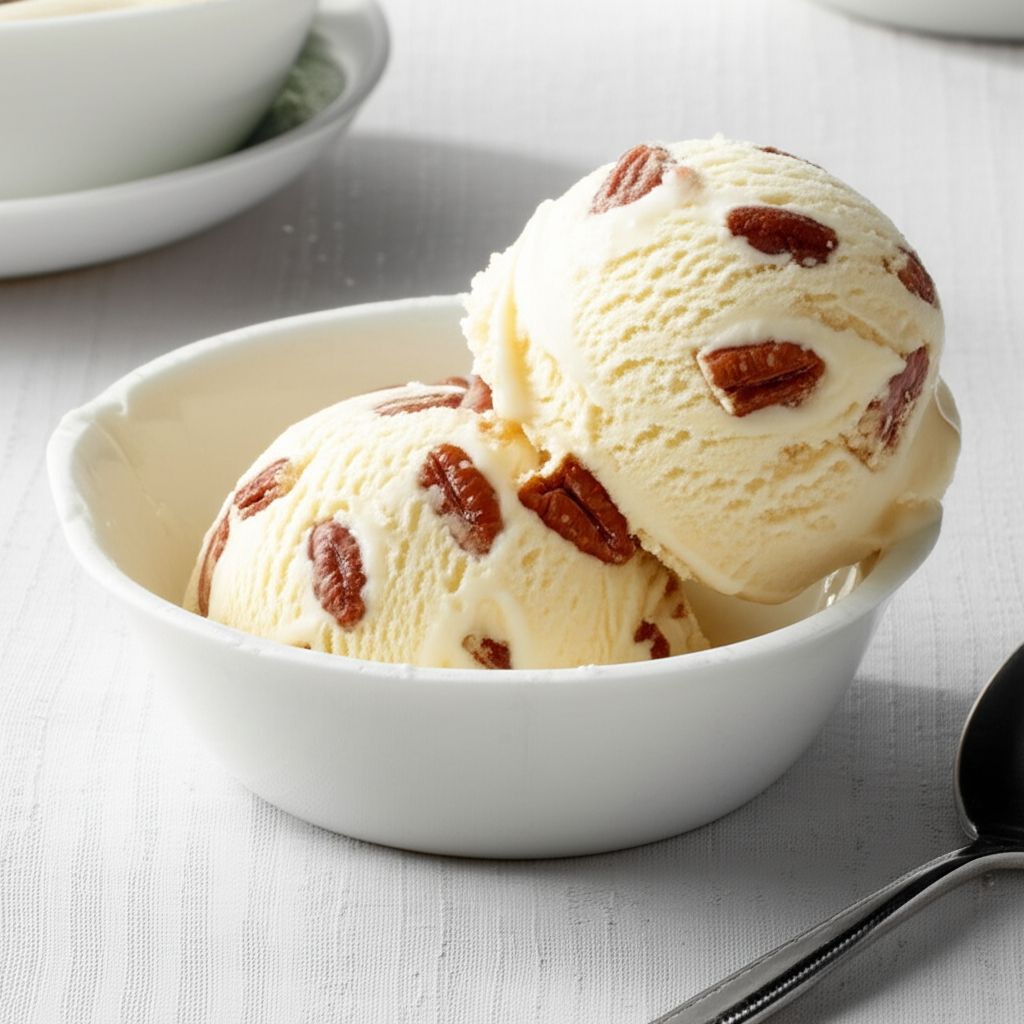 Salted Pecan-Maple Ice Cream
