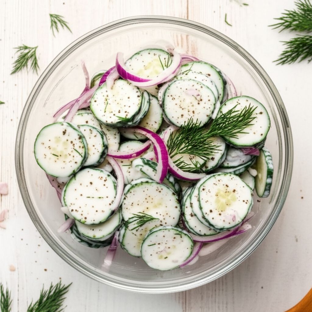 Simple Cucumber Salad