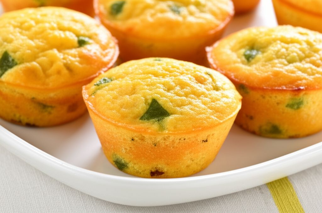 Spicy Cornbread Mini-Muffins