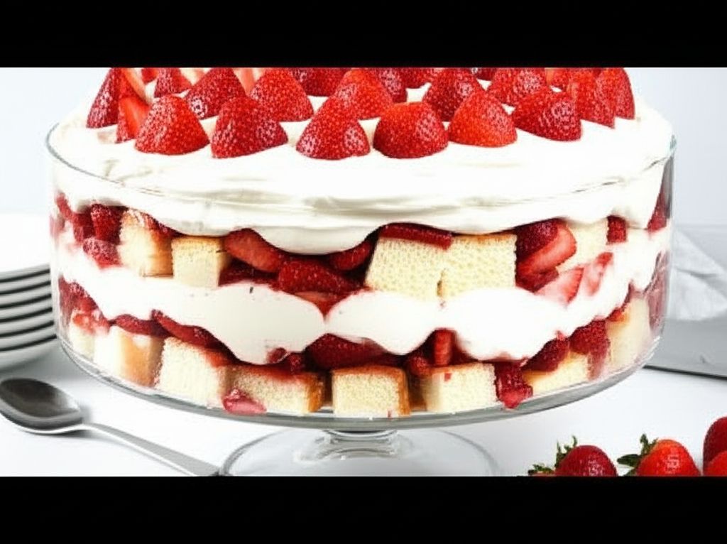 Strawberry Shortcake with Cheesecake Whipped Cream