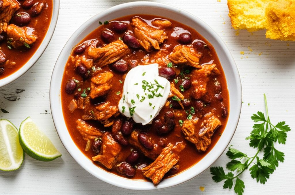 Sweet BBQ Pork Chili