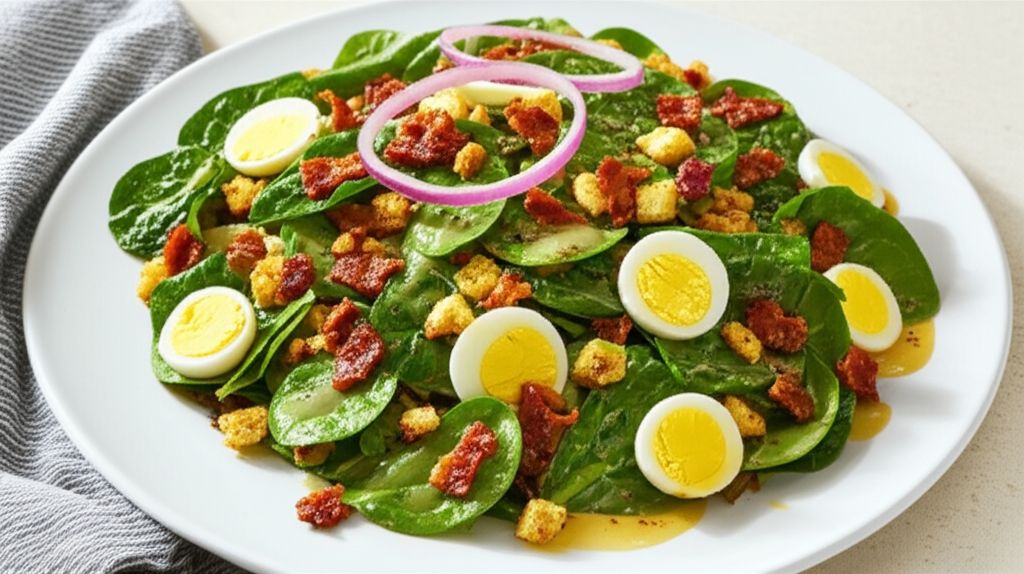 Tangy Spinach Salad
