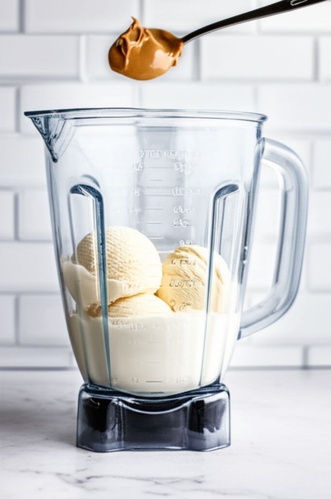 The Perfect Peanut Butter Milkshake