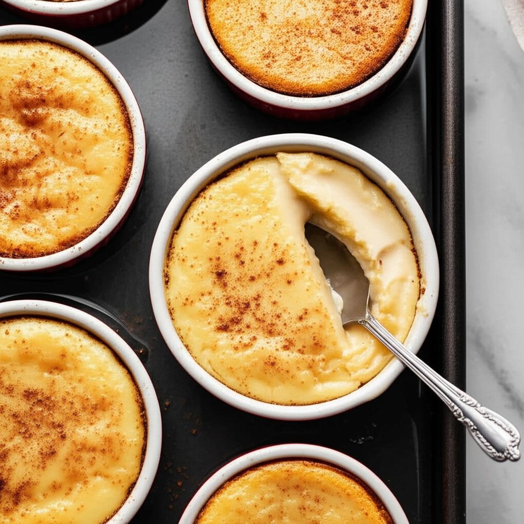 Three Milks Coconut Custard
