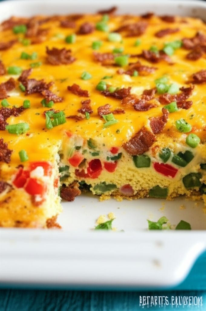 VELVEETA® Cheesy Bacon Brunch Casserole