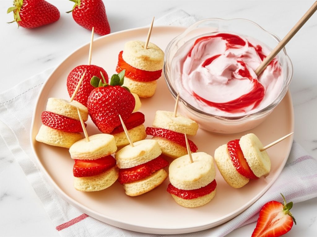 Very Dairy Strawberry Shortcake Dip