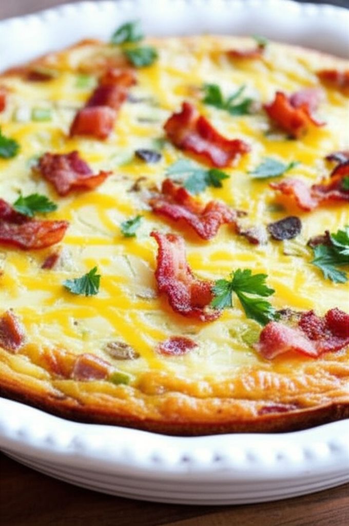 Bacon Breakfast Casserole (Gluten Free)