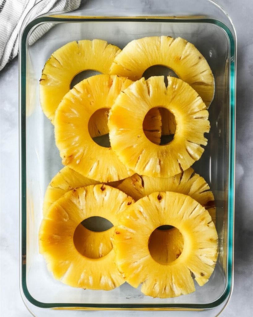 Barbequed Pineapple