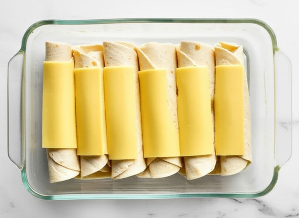 Bean Potato Enchiladas