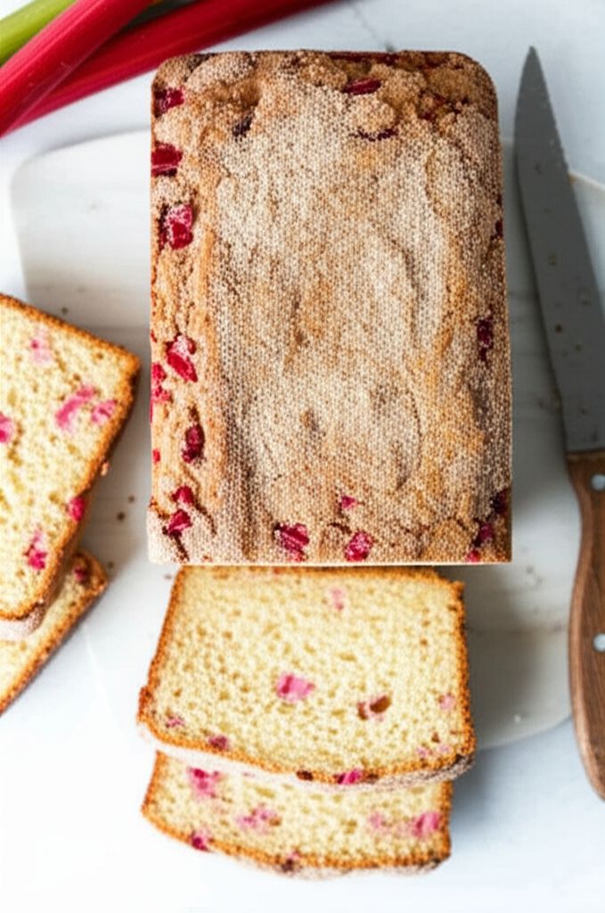 Buttermilk Rhubarb Bread