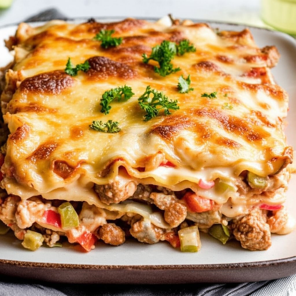Cajun Chicken Lasagna