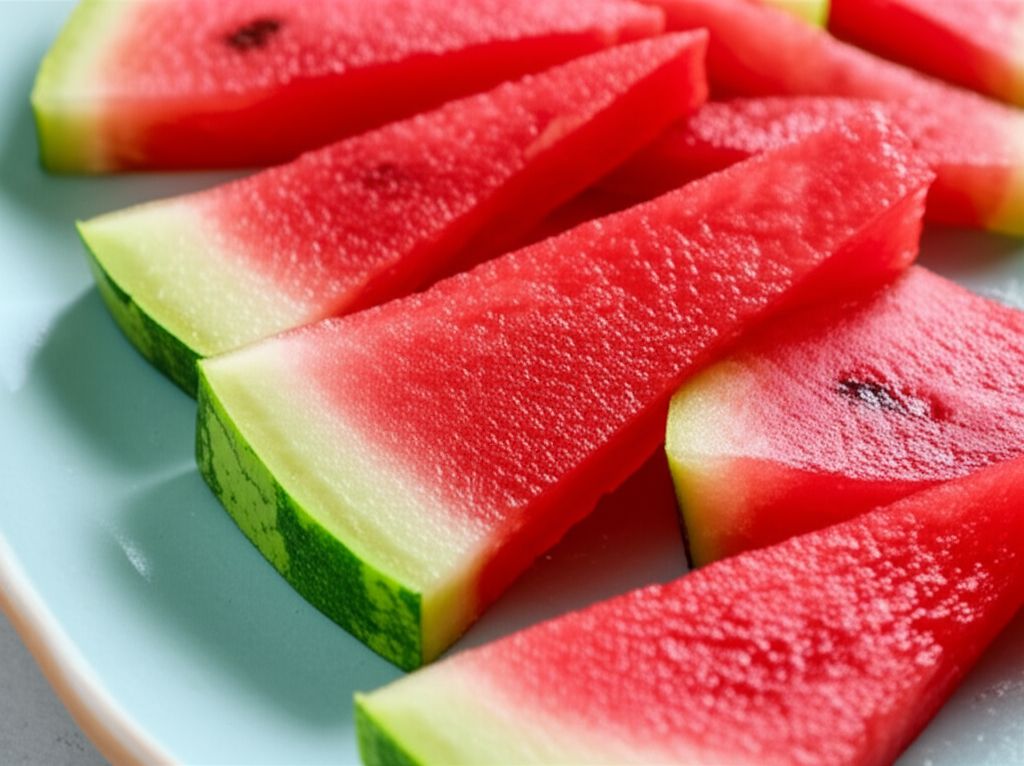 Chewy Watermelon Rind Candy