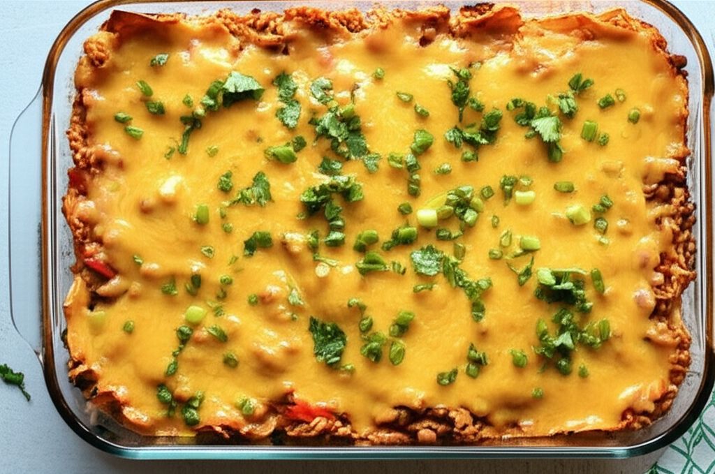 Chicken Fajita Bake