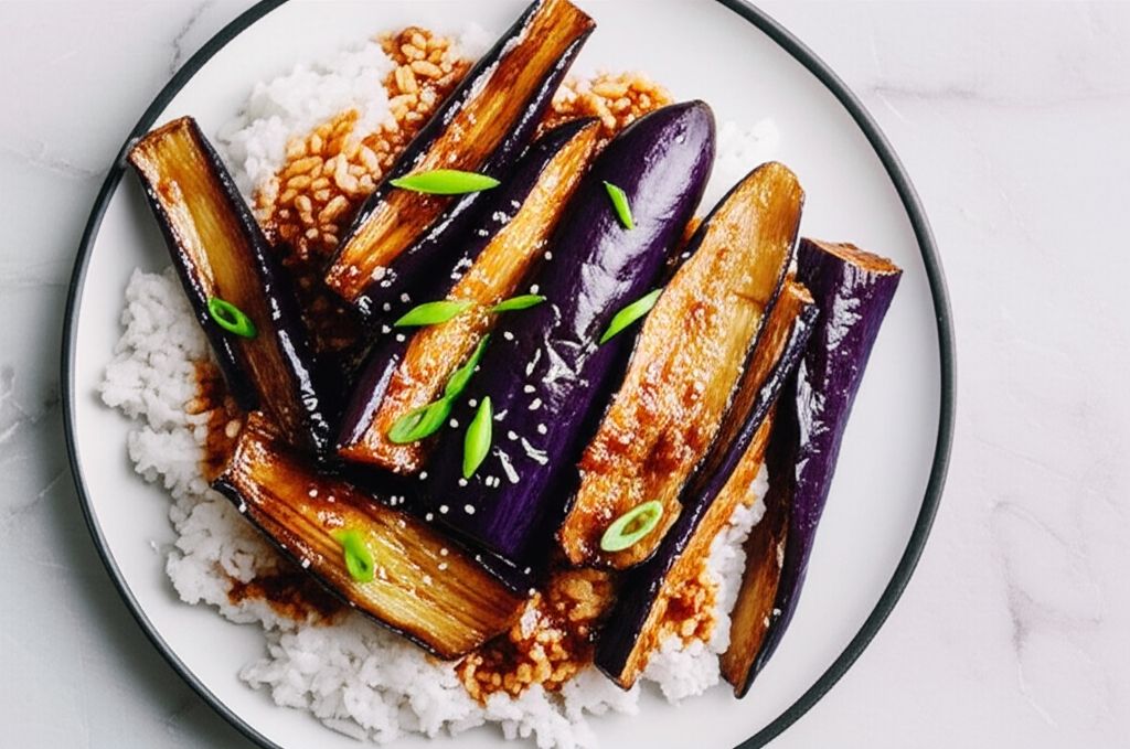 Chinese Eggplant with Garlic Sauce