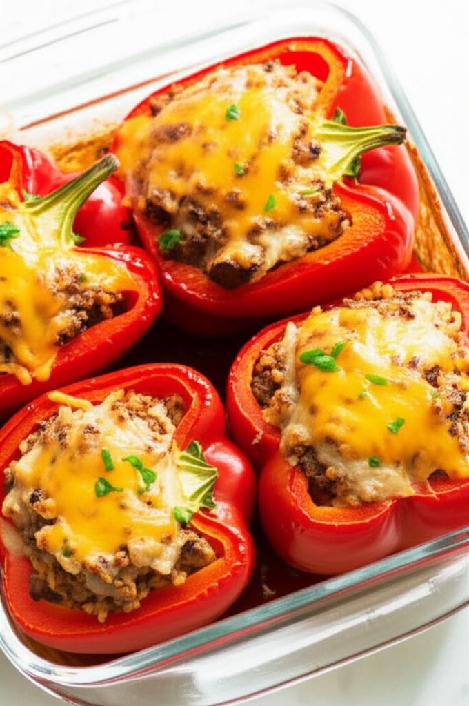 Classic Beef Stuffed Peppers