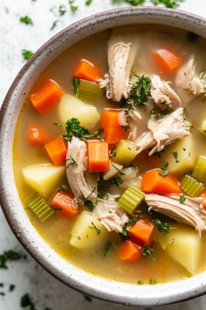 Cornish Hen Soup