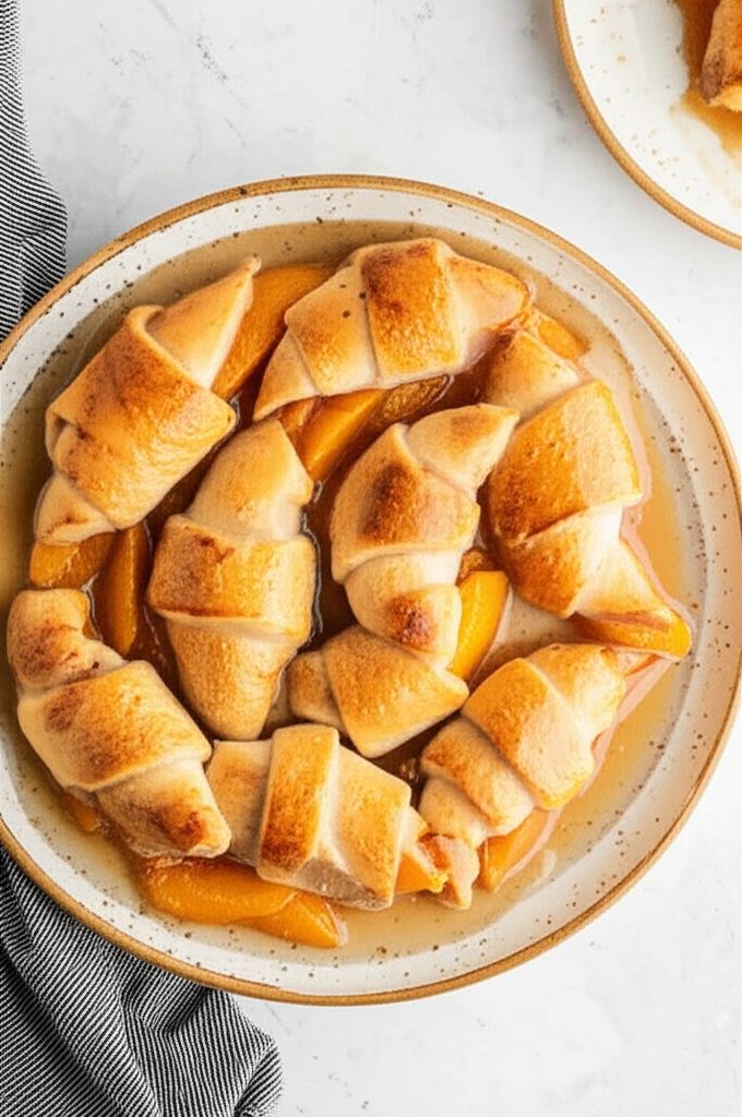 Country Peach Dumplings