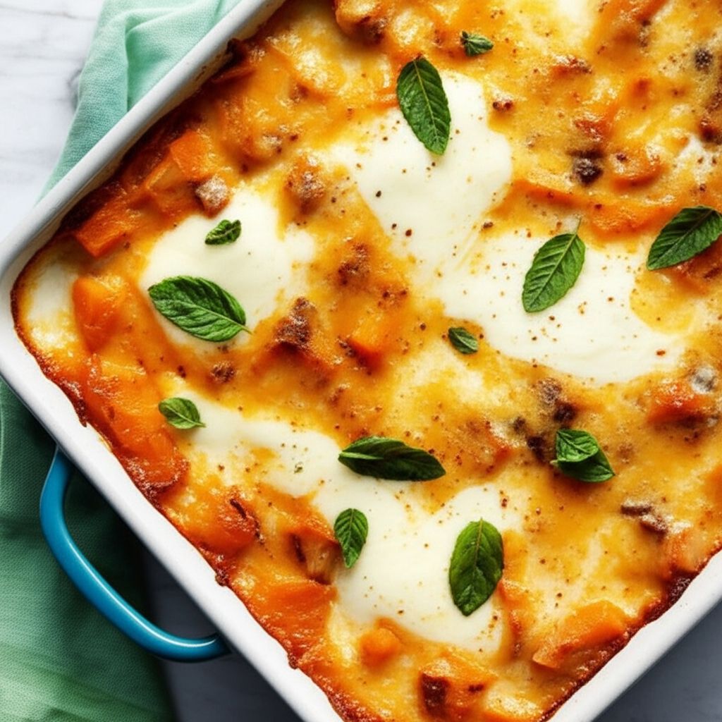 Creamy Butternut Squash Casserole