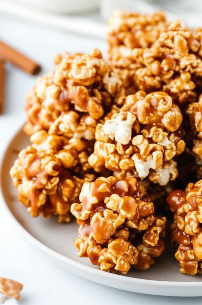Easy Caramel Popcorn Balls