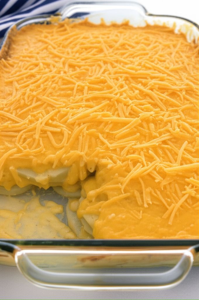 Easy Cheesy Scalloped Potatoes