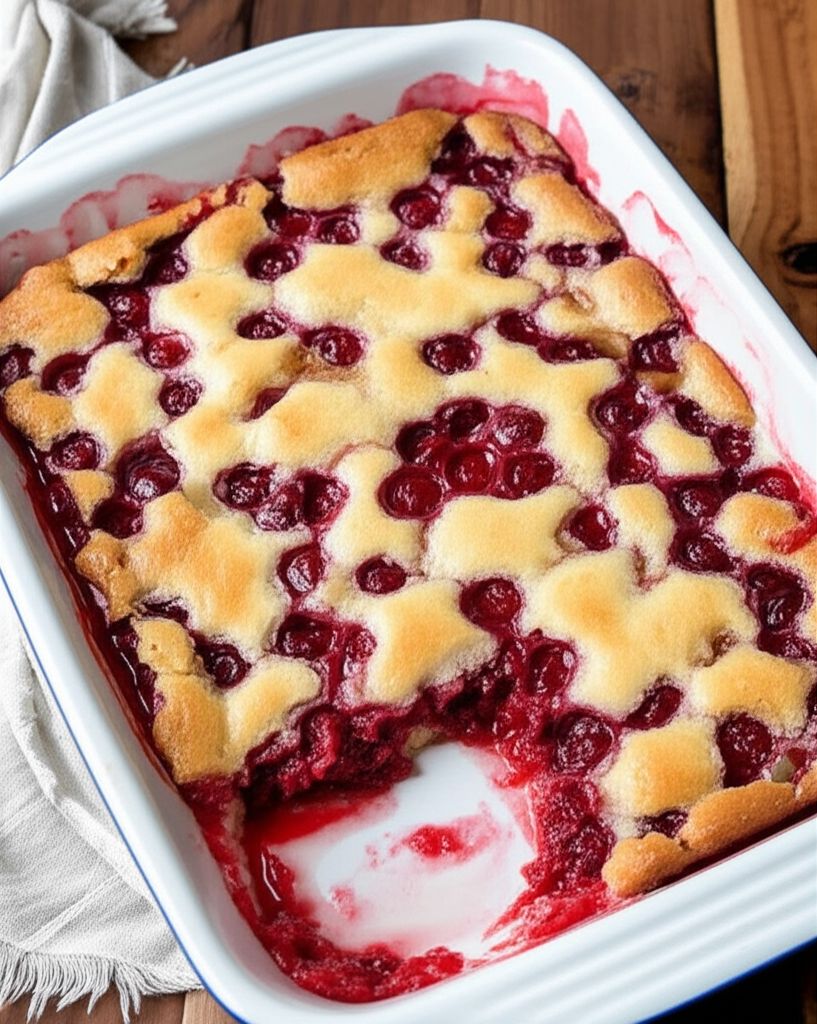 Easy Cherry Cobbler