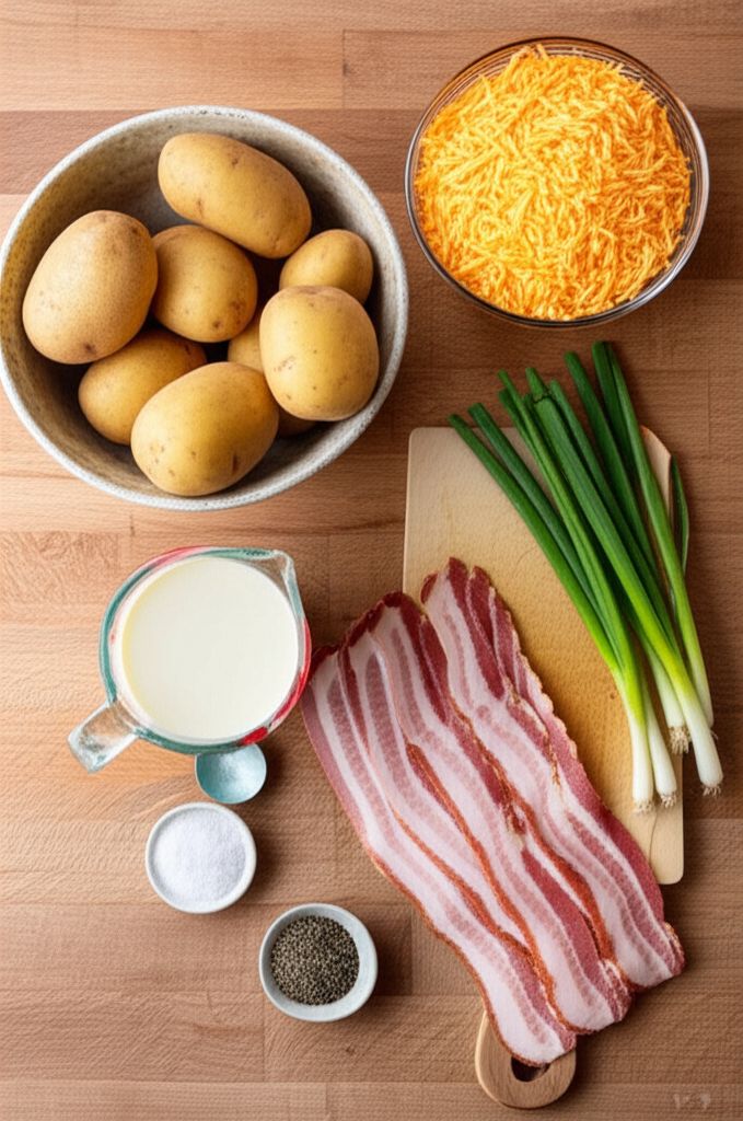 Easy Loaded Baked Potato Casserole