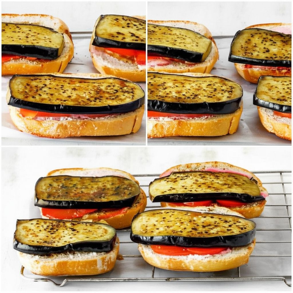 Eggplant Sandwiches