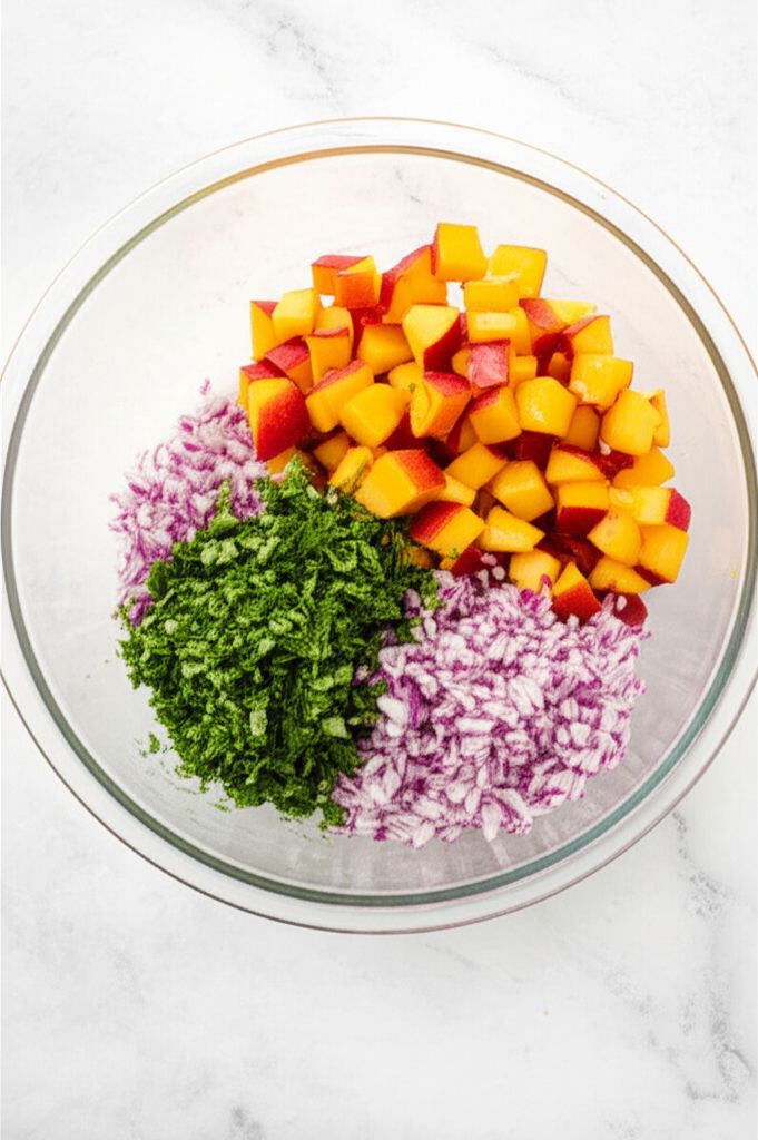 Fresh Peach Salsa