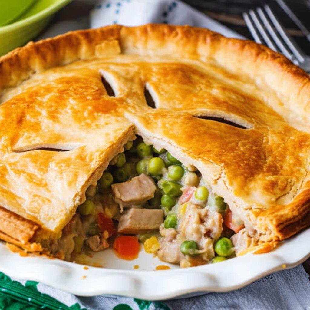 Grandma Carlson's Turkey Pot Pie
