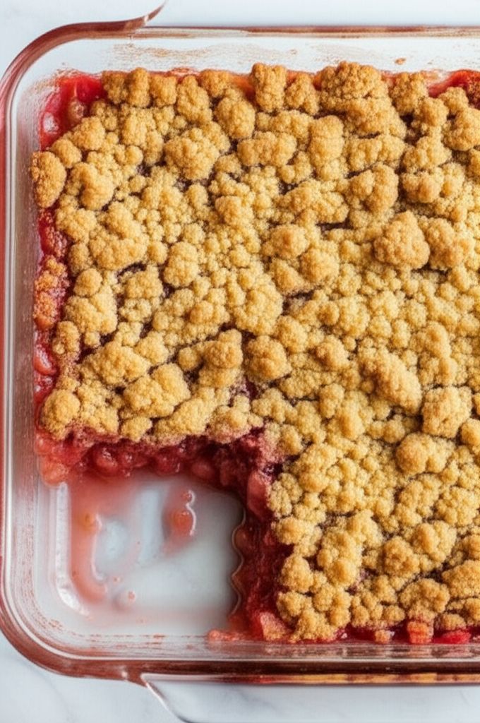 Grandma Ethel's Rhubarb Crisp