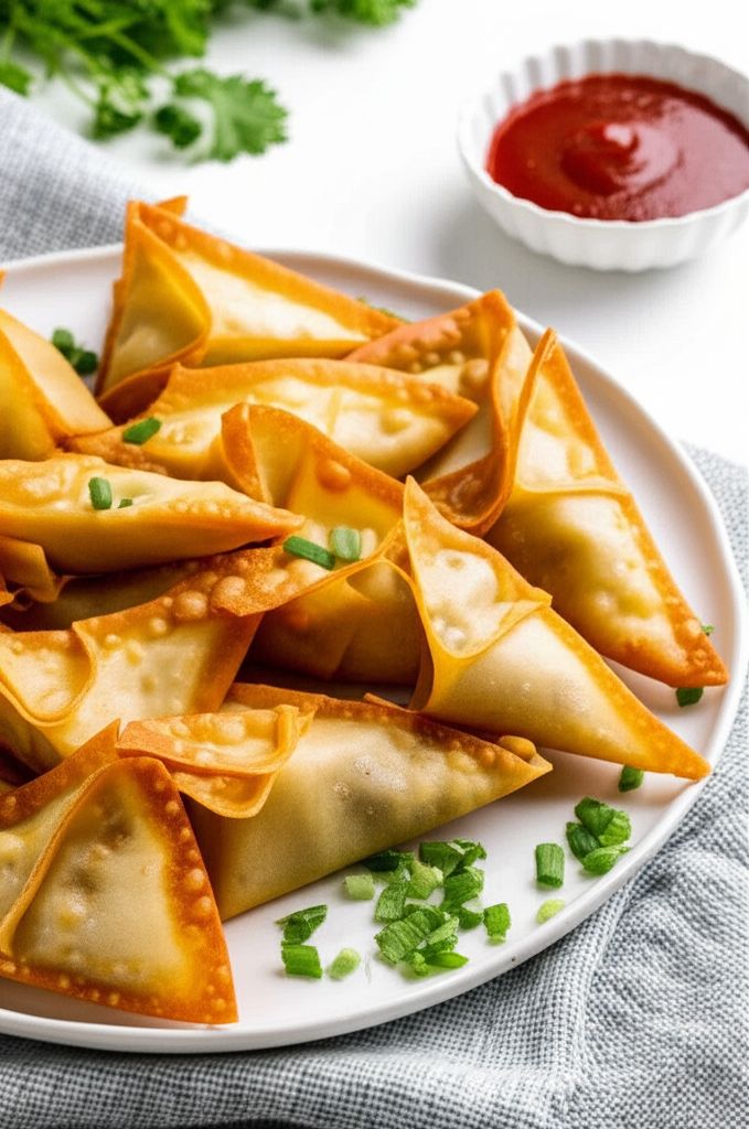 Grandma's Crispy Pork Wontons