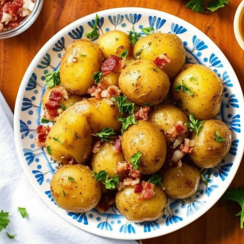 Grilled German Potato Salad