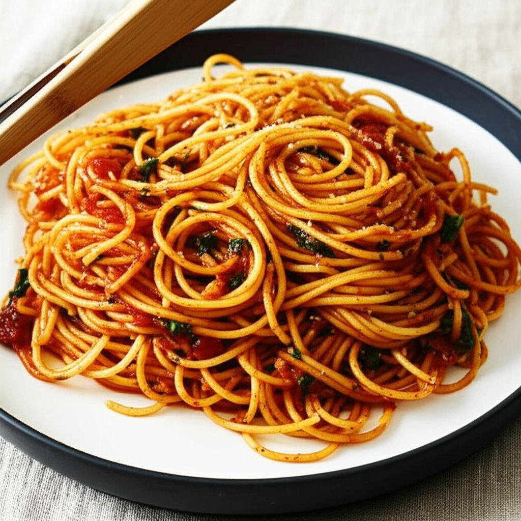Grilled Spaghetti